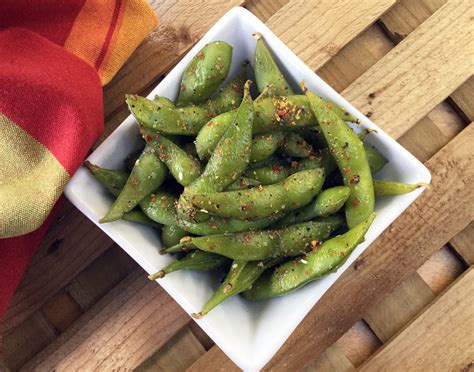 Edamame Beans With Japanese 7 Spice Blend The Kitchen Fairy