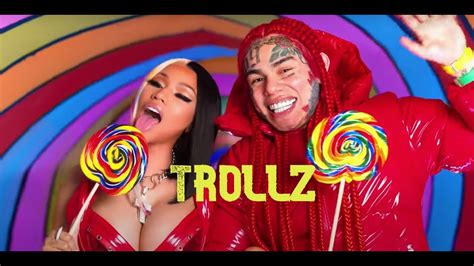 Trollz 6ix9ine And Nicki Minaj Official Audio Youtube