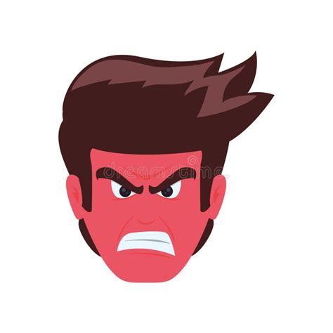 Angry Cartoon Face Stock Illustration Illustration Of Expression