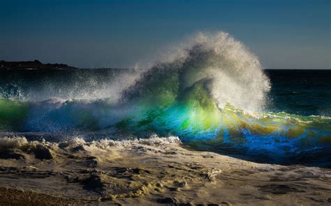 Sea Ocean Waves Wave Wallpapers Hd Desktop And Mobile