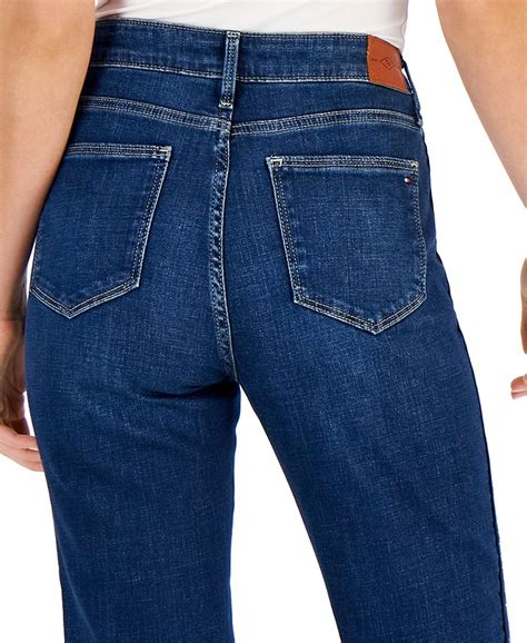 Tommy Hilfiger Womens Tribeca Straight Leg Jeans Macys