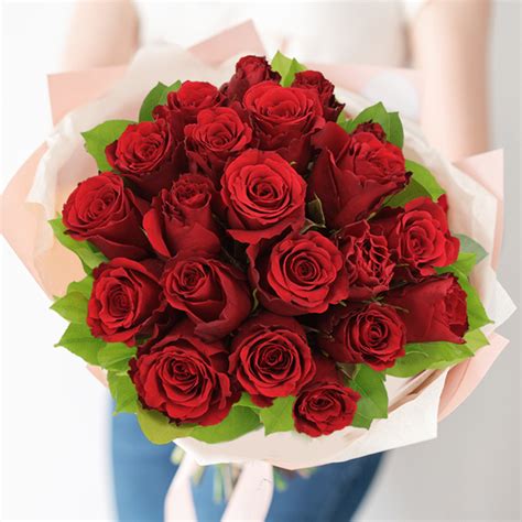 Bouquet De 20 Roses Rouges Livraison En Express Florajet