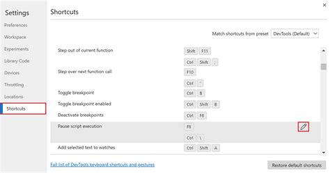 Customize Keyboard Shortcuts In The Microsoft Edge Devtools Microsoft