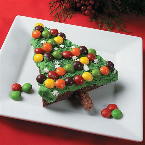 The kids are going to love making these as a christmas treat. Christmas Tree Brownies - OrientalTrading.com | Christmas ...