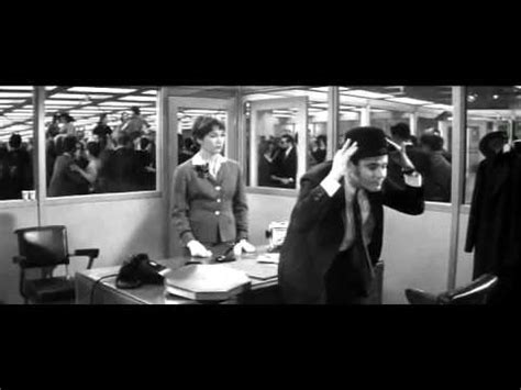 The premise of this romantic comedy from 1960 is that an office worker (jack lemmon) lets married men and their mistresses have their trysts in his. The Apartment (1960) - Office Party Scene - YouTube