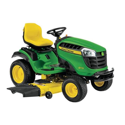 You can search for used garden tractors (or new ones) with the navigation menu on the left side by specific parameters (construction year, power, working hours, width, volume, price). John Deere D170 54 in. 25 HP V-Twin Gas Hydrostatic Front ...