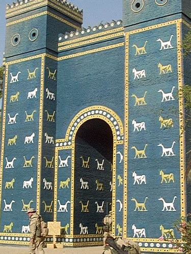 Babil Iraq Ishtar Gate Louis Flickr