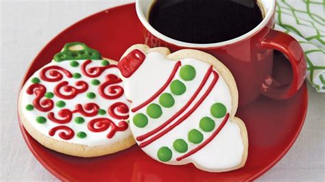 Christmas cookie christmas cookie dessert. Iced Ornament Sugar Cookies recipe from Pillsbury.com