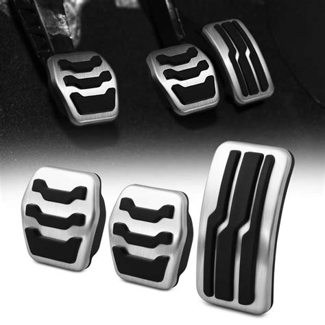 Stainless Steel Car Pedal Pads Pedals Cover For Ford Focus 2 3 4 Mk2