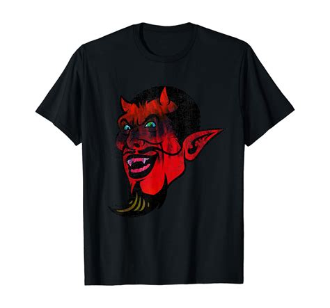 Devil Satan Halloween T Shirt Wicked Evil Horror Tee Shirt