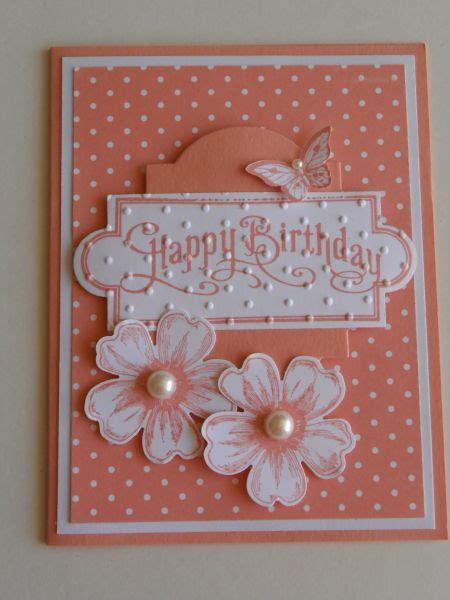 Stampin Connection Embossed Cards Handmade Birthday Cards
