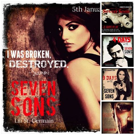 New Release Seven Sons By Lili St Germain Book Teaser Sons Day