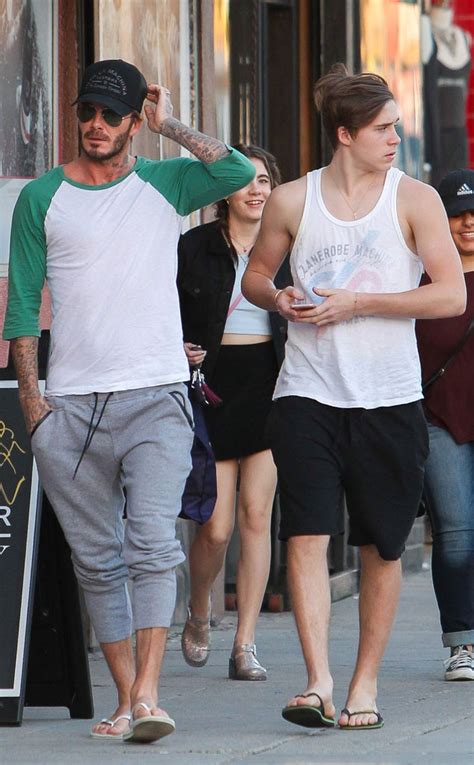 David Beckham And Brooklyn Beckham From The Big Picture Today S Hot Photos E News