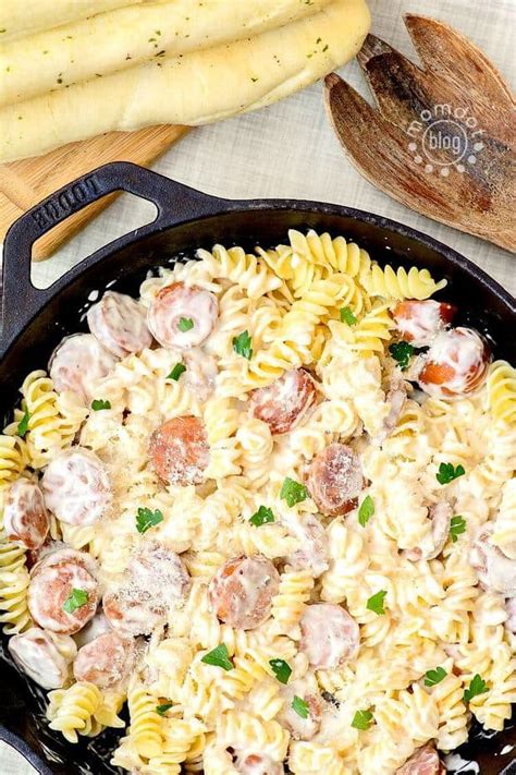 Spicy Sausage Alfredo for 2 - The Best Blog Recipes