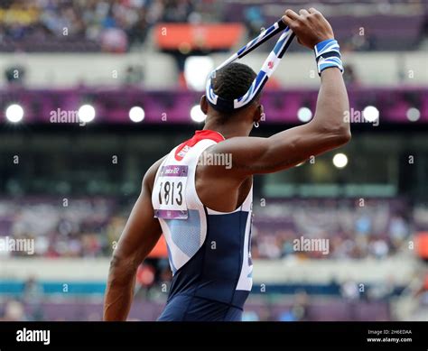 Editorial Use Only Gbs Phillips Idowu In The Mens Triple Jump Event At