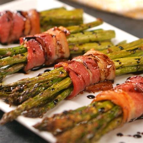 Sign up for our artisan oil club! Bacon-Wrapped Asparagus Recipe | Recipe | Bacon wrapped ...