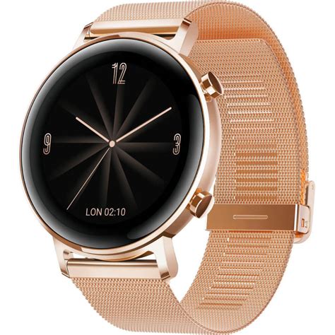 Huawei Watch Gt 2 Elegant 42mm Dourado Smartwatch Mediamarkt