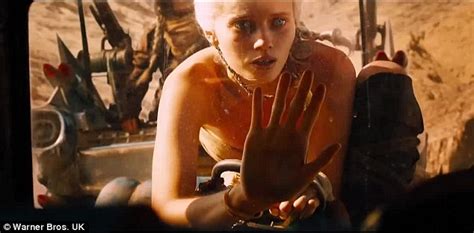megan gale and abbey lee kershaw shine in mad max fury road trailer daily mail online
