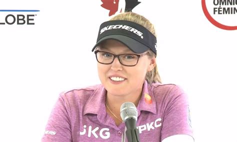 Brooke Henderson Sporting A New Look Heading Into This Weekends Cpkc