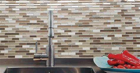 Metro tile peel and stick backsplash contain 1 piece on 1 sheet that measures 108 x 18 inches. Up to 35% Off Peel & Stick Backsplash Tiles at Home Depot ...