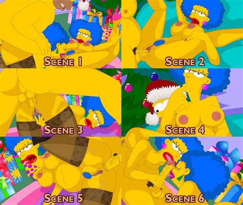 Rule 34 Breasts Cartoon Gonzo Christmas Color Female Homer Simpson Human Indoors Insertion
