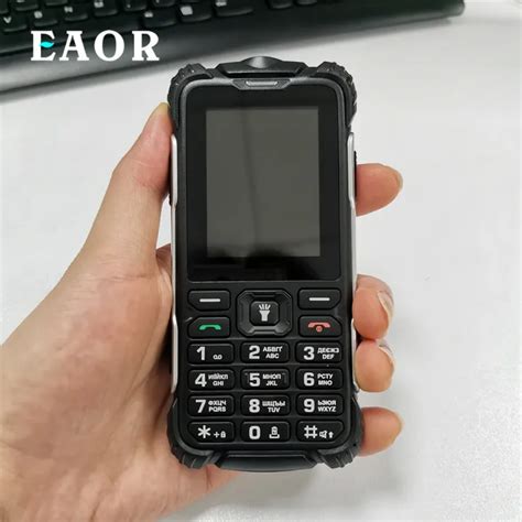 Eaor Outdoor Waterproof Cellphone Ip68 Rugged Phone 2g Feature Phone
