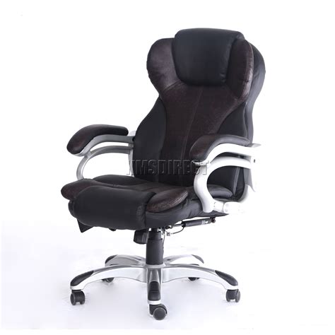 westwood luxury 6 point massage office computer chair reclining mc8074 brown ebay