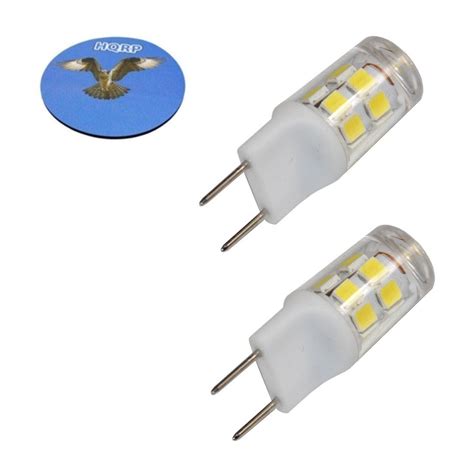 Hqrp 2 Pack G8 Bi Pin 17 Leds Light Bulb Smd 2835 110v 2w Not Dimmable