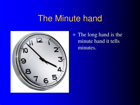 PPT - Telling time to the hour and the half hour ...