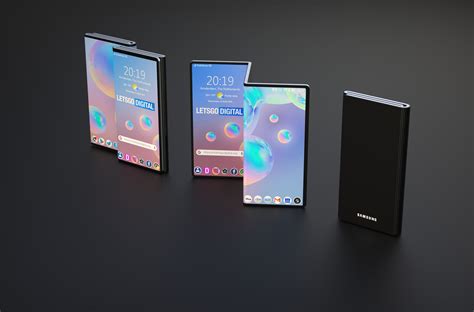 Samsung Galaxy Foldable Phone With Z Fold Design Letsgodigital