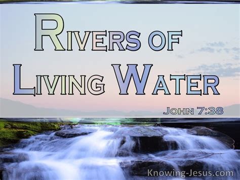 10 Bible Verses About Living Water