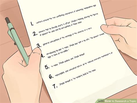 How To Research A Topic With Pictures Wikihow