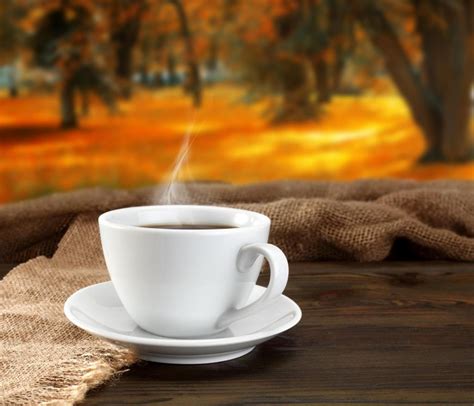 Autumn Coffee Hd Desktop Wallpaper Widescreen High