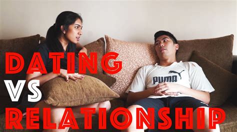 What does a casual relationship mean to a guy and your future?] let's clear up some of those dating vs relationship differences so you can one of the main differences between relationships and simple dating is a lack of promises. Dating VS Relationship - YouTube
