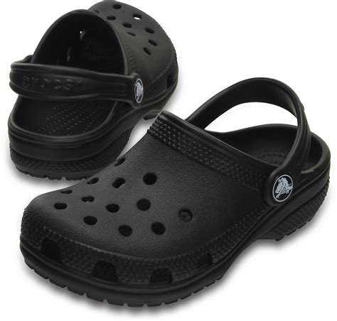 Crocs Classic Clogs Kids Black Uk