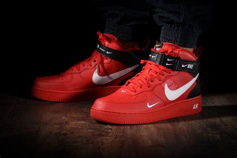 Nike Air Force 1 Mid 07 Lv8 Utility Red For £11000