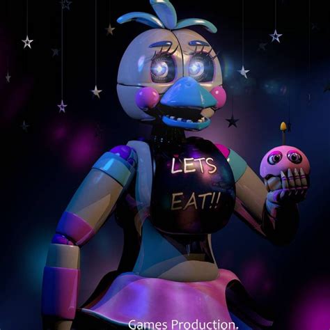 Funtime Chica 6k By Gamesproduction On Deviantart Funtime Chica