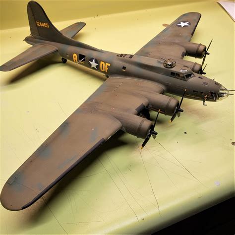 B 17 Revell Memphis Belle Build Is Now Complete But This Kit Was Tough