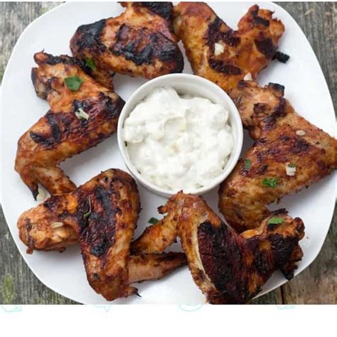 These chicken wings are marinated overnight in a quick to prepare vietnamese lemongrass marinade that is packed full of flavour, then grilled to perfection on the bbq. Grilled Spicy Chicken Wings #CookoutWeek - Everyday Eileen