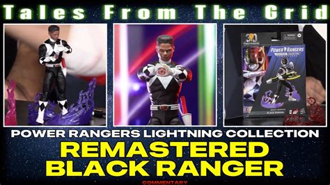 Power Rangers Lightning Collection Remastered Mighty Morphin Black
