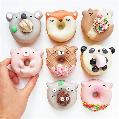 Animal Donuts By Vickie Liu Vickieeyo Cookies Cooking Kitchens