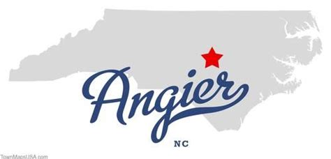 Map Of Angier North Carolina Nc Angier Lake Map North Carolina