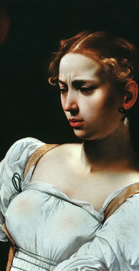 Caravaggio Judith Detail Baroque Painting Baroque Art