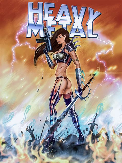 Heavy Metal Fakk Porn Pics Adult Comic