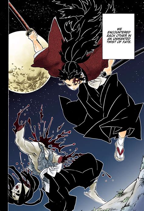 Kimetsu No Yaiba Digital Colored Comics Chapter Anime Demon