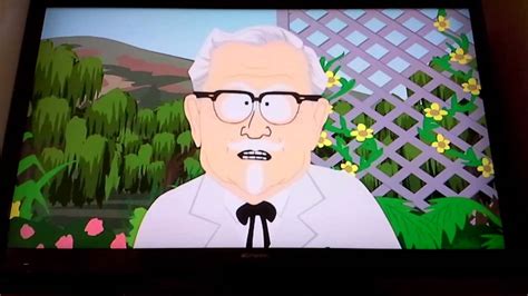 Everything is odd in the small mountain town, south park, and the boys always find something to do. South Park Colonel Sanders - YouTube