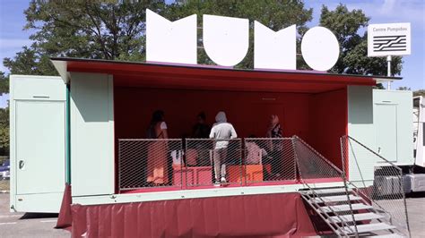 Le Camion Musée Mumo X Centre Pompidou Réalisé Avec Art Explora