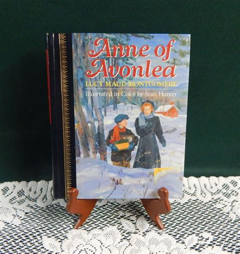 Anne Of Avonlea Hardbound Book Lucy Maud Montgomery Etsy Hardbound Book Classic Literature