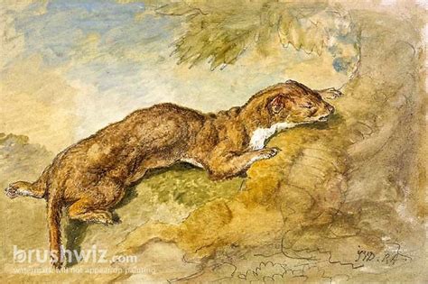 A Weasel By James Ward Oil Painting Reproduction