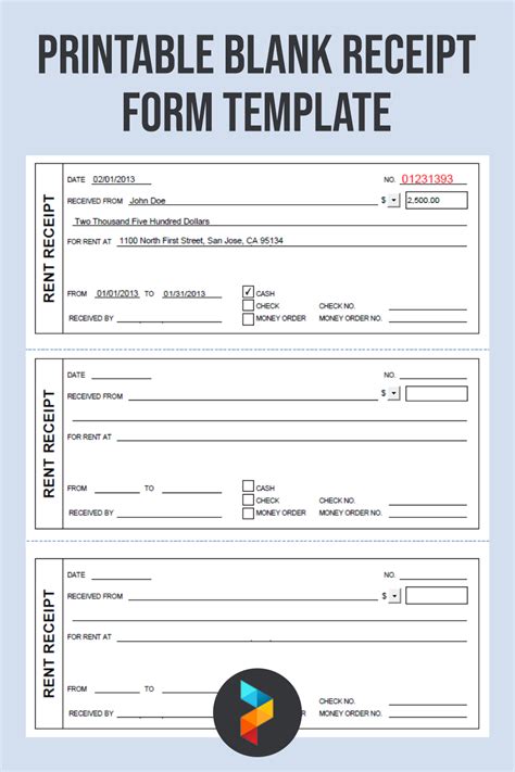 Do umc and mail orderlies carry a copy of dd form 285 when performing mail duties? 10 Best Printable Blank Receipt Form Template - printablee.com
